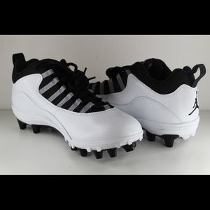 Air Jordan 10 Low TD CQ2072-100 Football Cleats